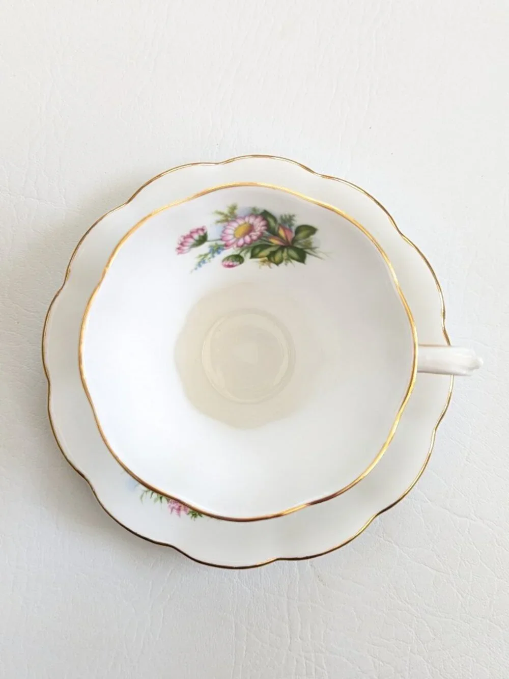 Royal Albert Sunnyside Series Dawn Teacup & Saucer English Fine Bone China